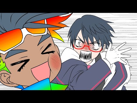 【手描き】星界ちゃんと可不ちゃんのおつかい合騒曲【高むつ🌈👓】