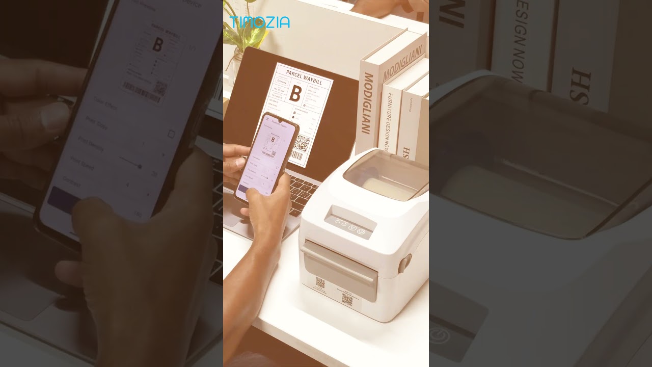 TIMOZIA 4-Inch Thermal Printer
