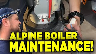 How to Perform Full Annual Service on US Boiler Burnham Alpine High Efficiency Condensing Boiler