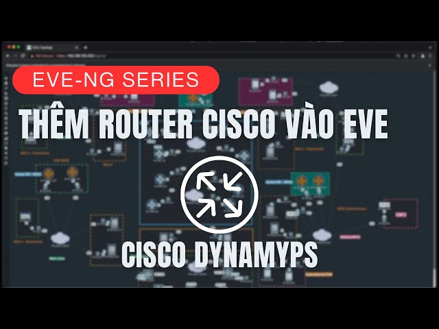 Thêm Router Cisco vào EVE