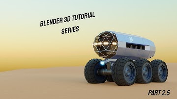 Creating A Sci-Fi Vehicle in Blender 3D(A Beginner Friendly Tutorial) Part 2.5