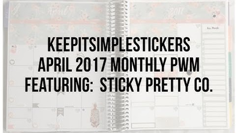 KeepItSimpleStickers April 2017 PWM