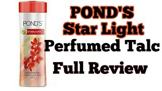 POND'S STAR LIGHT Perfumed Talc/ Powder Full Review in hindi/Be Natural secrets