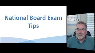 National Board Exam Tips - Surgical Technology