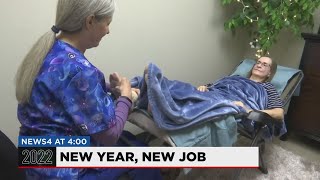 New year, New job! Exploring Reflexology
