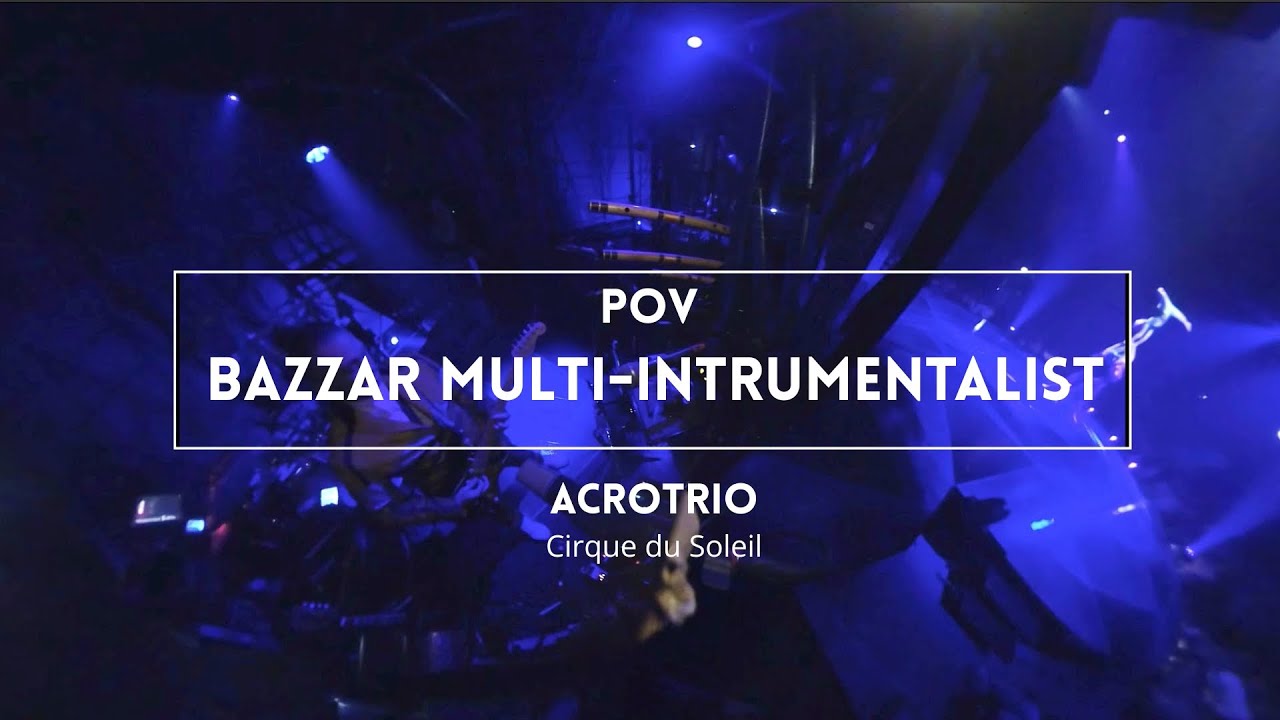 🎪 POV: Playing Live on the Big Top Tour with Cirque du Soleil - BAZZAR 🎭