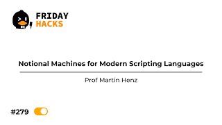 FH #279: Notional Machines for Modern Scripting Languages