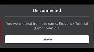 How To Make A Kick Brick Roblox Studio Youtube - how to kick anyone from a roblox game