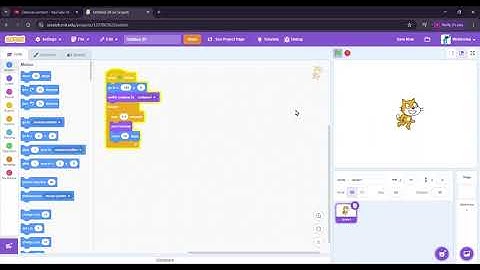 Making the scratch cat walk! Full tutorial.