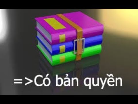 Video Cách đăng kí bản quyền Winrar miễn phí (không crack) - youtube