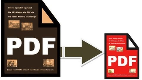 FILEminimizer PDF reduce File size