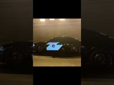 Dodge Charger Hellcat BURNOUT & FLAMES