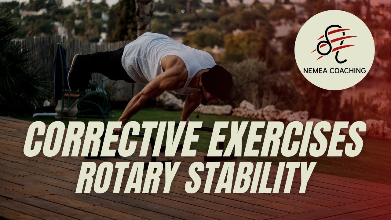 ROTARY STABILITY CORRECTIVE EXERCISES YouTube