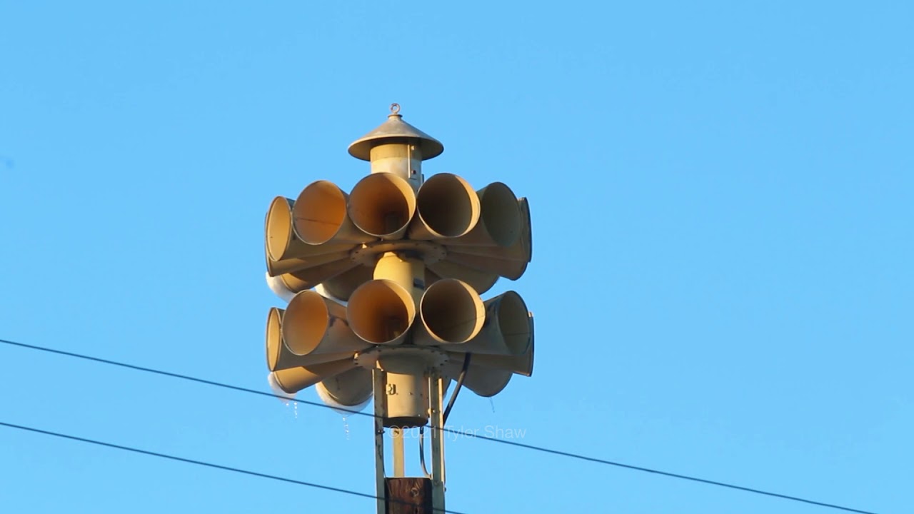 Pleasanton, NE Siren Test Federal Signal 3T22A YouTube