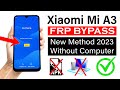 Xiaomi Mi A3 Google account bypass 🚀 100% Working! (No Computer)