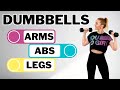 🔥17 Min Dumbbell Workout🔥Full Body Strength &amp; Conditioning🔥ALL STANDING🔥NO JUMPING🔥NO REPEAT🔥