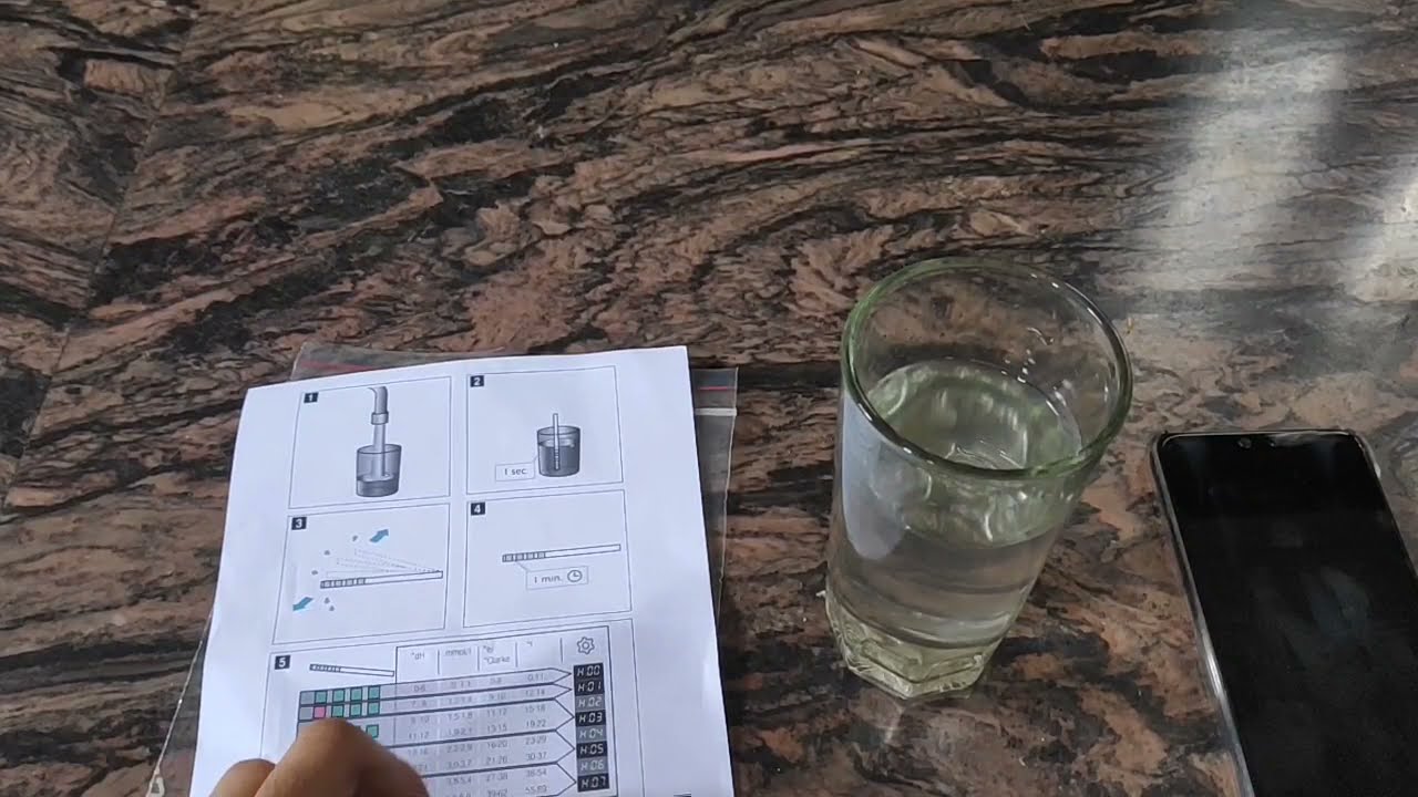 How to Find Hardness of water for a Dishwasher at Home? YouTube