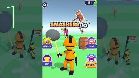 Smasher.io Gameplay Walkthrough Part 1