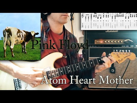 Atom Heart Mother - Pink Floyd Cover | Tutorial | TAB | Lesson