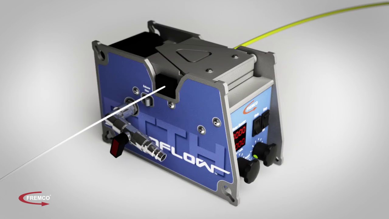Fremco NanoFlow Fibre Blowing Machine YouTube