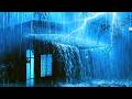 Forget the Fatigue to Deep Sleep with Intense Rain & Rolling Thunder on the Porch of a Cozy Cabin🌧🌨