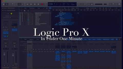 How To Group Tracks To Save CPU! Logic Pro In Under One Minute