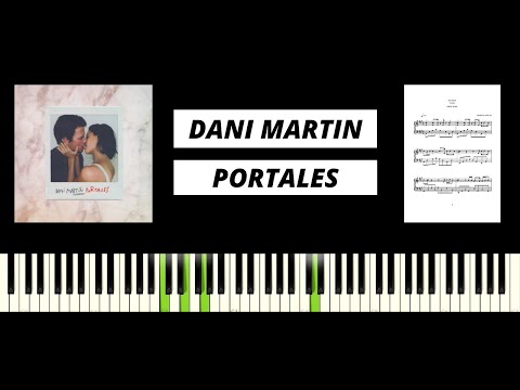 Dani Martin - Portales (BEST PIANO TUTORIAL & COVER)