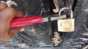 how to break any lock with hammer|100% working way|