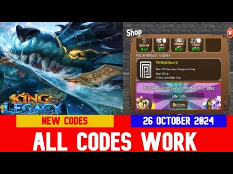 *NEW UPDATE CODES*