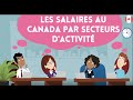 Travailler au Canada : Les salaires par secteur d'activité