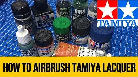How to airbrush Tamiya lacquer and acrylic paints (plus thinning, mixing and cleaning)