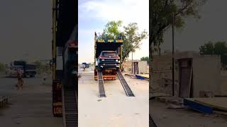 ushaan X7 #karachi to bwp unloading farooq car carrier #03003914915 #unfrezzmyaccount