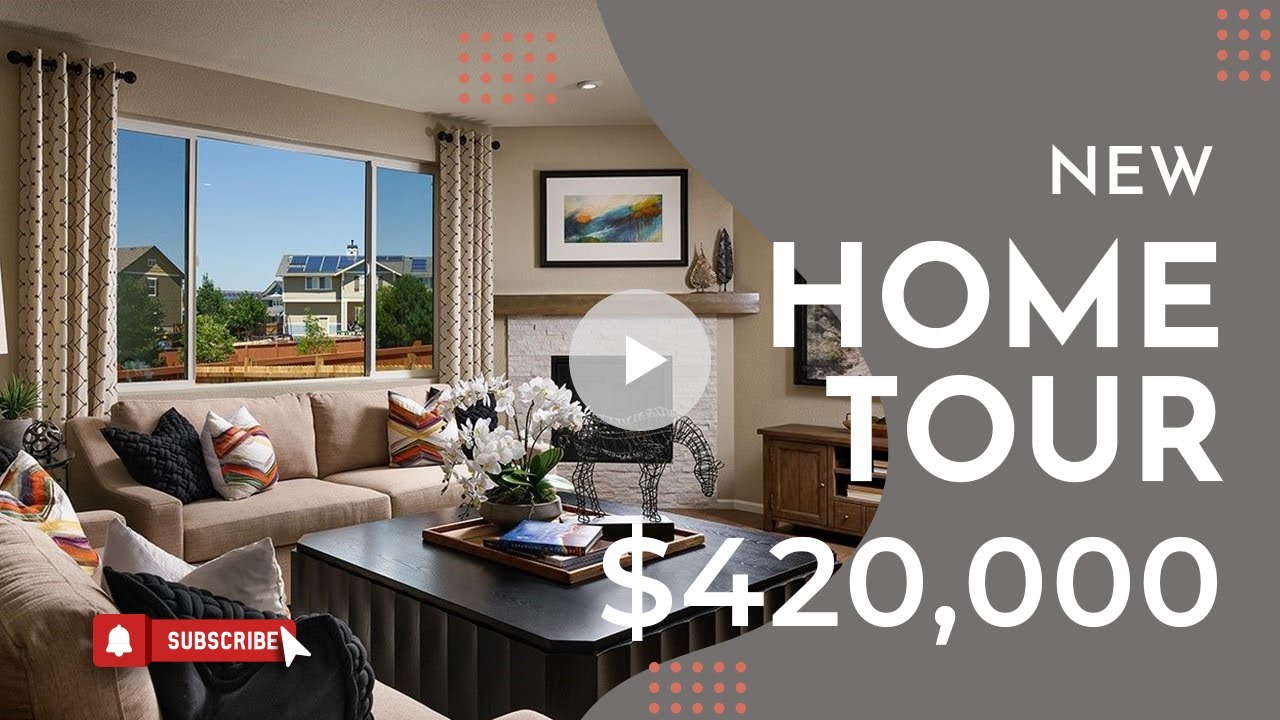 New Home Tour in Denver Metro Meritage Homes in Tallgrass Aurora