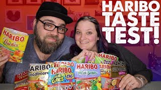 ULTIMATE Haribo Gummy Taste Test!