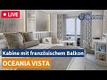 Oceania cruises  vista kabine mit franzsischem balkon 7085 