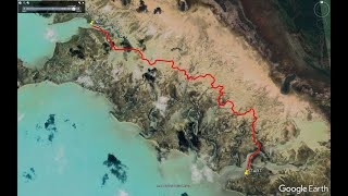 North Caicos Backcountry Run on a Saltmarsh 1444, #yamaha F20 #powertech prop #turksandcaicosislands