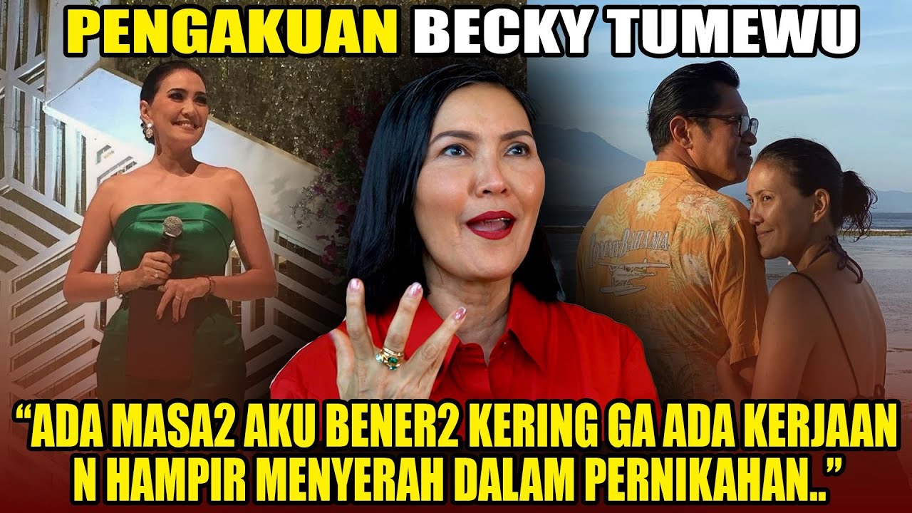 BECKY TUMEWU”ADA MASA GUE BENER2 KERING GA ADA KERJAAN!INI YG GUE LAKUIN..”