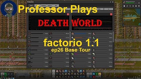 factorio Death World ep26 Base Tour