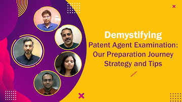Demystifying the Patent Agent Examination Journey - Our Stories, Sources, Strategies! (PlayHD@1.25X)