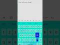 Samsung Keyboard after the ULTIMATE CUSTOMIZATION #satisfying #keyboard #samsung #amazing