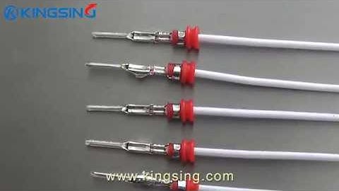 Fully Automatic Wire Crimping Machine With Sealing Station