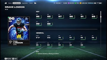 DRAKE LONDON TOP 100 RANKED GAMEPLAY - Madden 26