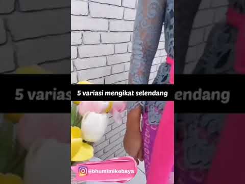 Video: Cara Mengikat Kolar Selendang