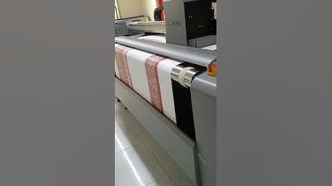 Sublimation digital printing machine.