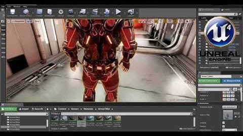 Sci-Fi Armor 7 Unreal Engine 4