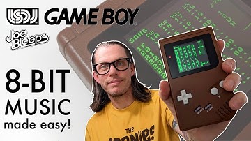 LSDJ on Nintendo Game Boy - how to create new 8-bit "chiptune" music on classic hardware