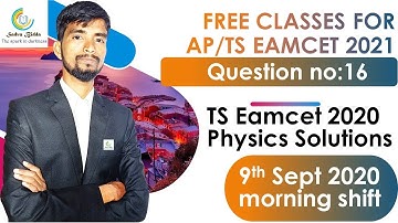 TS EAMCET PREPRATION PLAN|EAMCET LAST YEAR PAPERS WITH SOLUTIONS|TS EAMCET 2020 QUESTIONS SOLVED