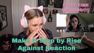 First Time Hearing Make It Stop by Rise Against | Suicide Survivor Reacts