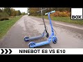 Ninebot E8 vs E10 Comparison - Segway's New Kids Electric Scooter Range!