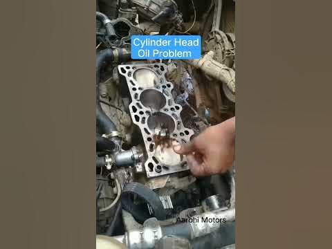 Oil 🛢️ Leakage Cylinder Block | Oil leak Engine Block #shorts #